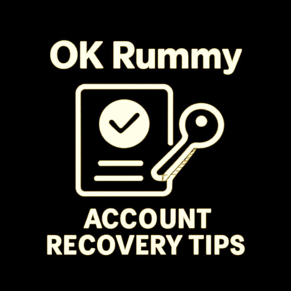 An icon symbolizing support for OK Rummy account recovery.