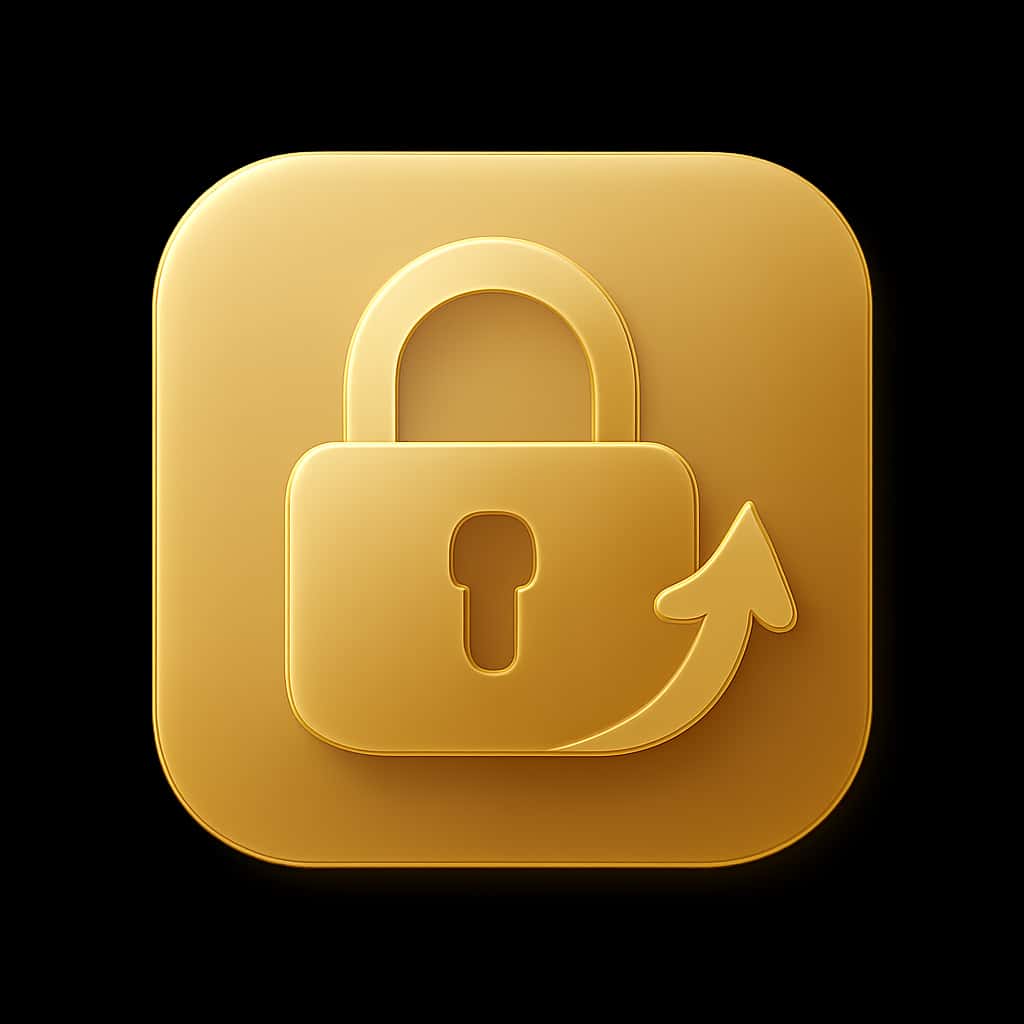 A badge design symbolizing password recovery assistance for OK Rummy.